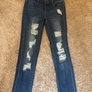 New York and Company soho Jeans boyfriend size 0